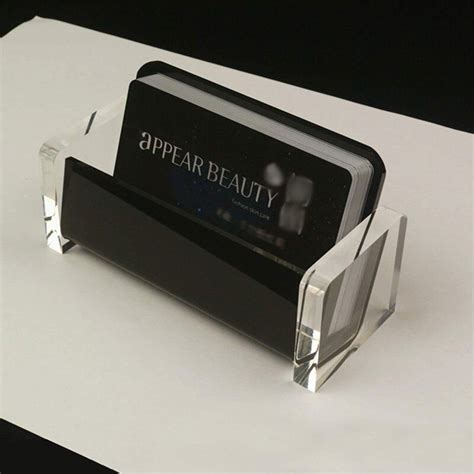 elegant business card holder.